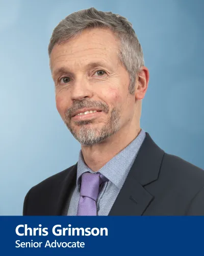 Master Anwalt Chris GRIMSON